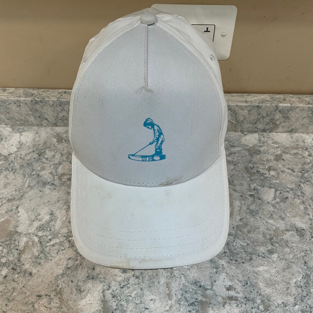 Pinehurst Hat No. 8 Centennial Course OS White Putter Boy Golf Baseball Cap